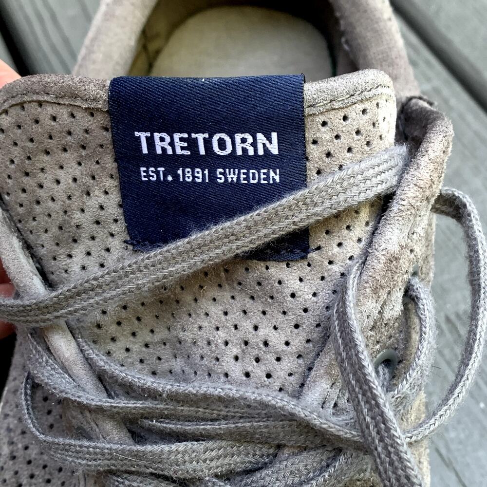 Tretorn Nylite Bold Platform Nubuck Sneakers Womens Gray Suede Casual Athletic 9 - Picture 7 of 7